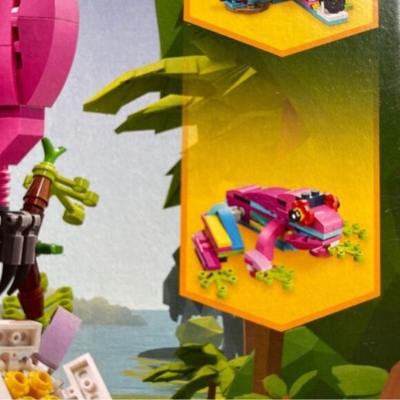 Lego Creator 31144 Exotic Pink Parrot OR Frog Fish 3 in 1 Building Set New Gift - Picture 3 of 10